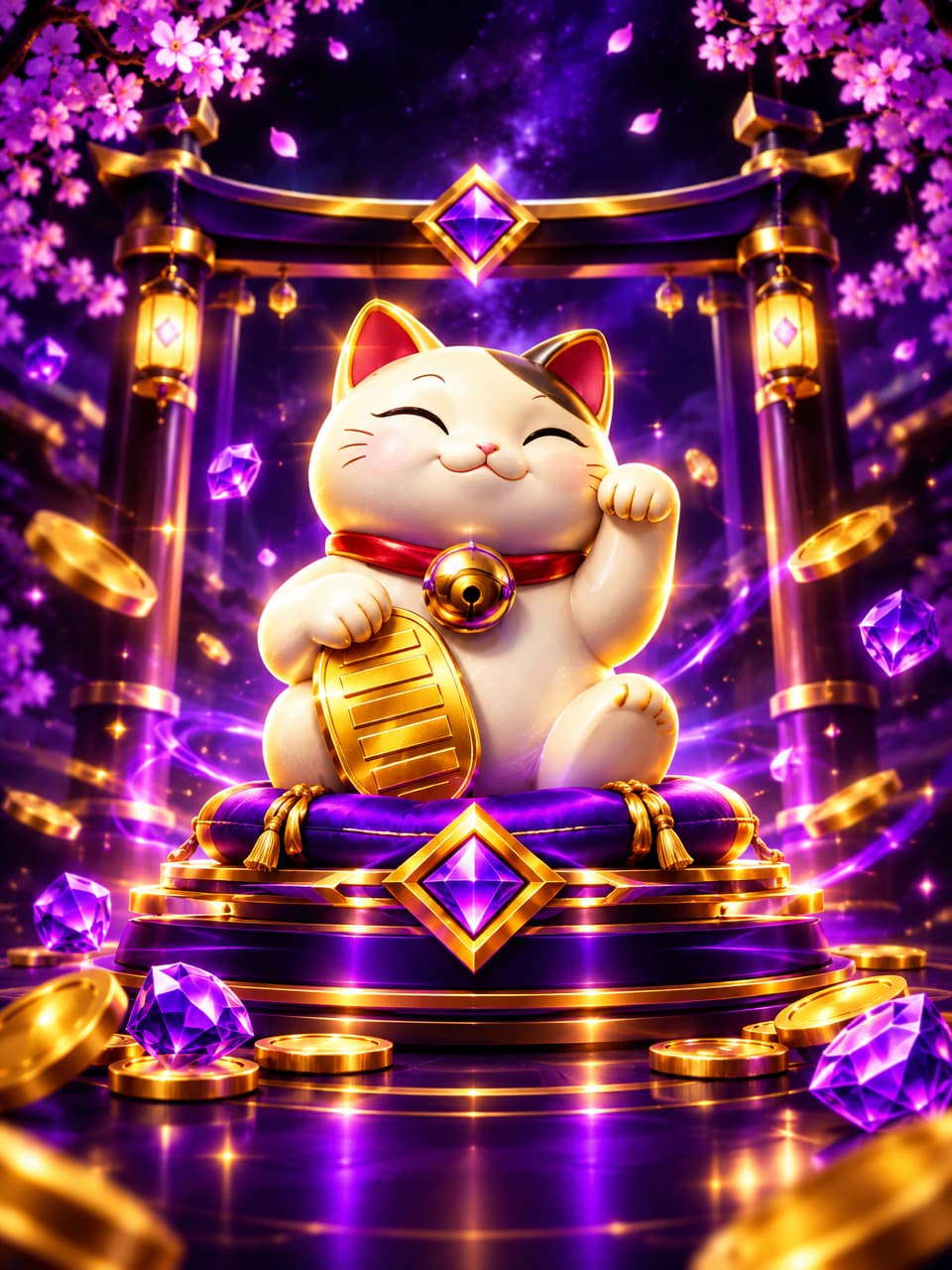 ภาพเกม Lucky Neko ที่ออกแบบใหม่สำหรับ xo789 - เอ็กโอ789